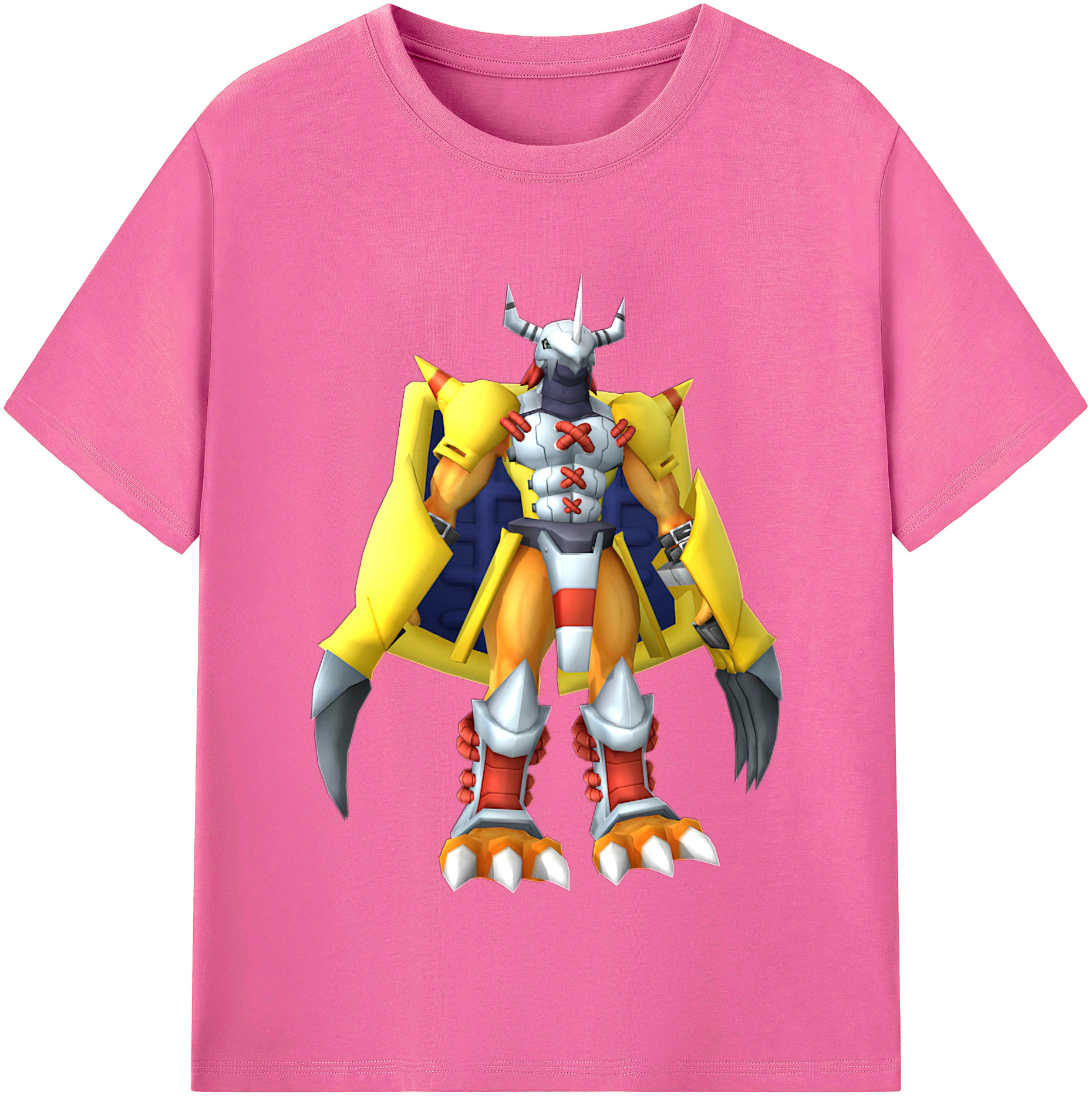 （画像用） Digimon デジタルモンスター/デジモン レディースカジュアルプリントTシャツ（綿100％）